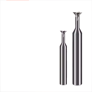 Fresa de Carburo Sólido de 4 Filos para Aluminio, Ángulo de Inclinación Negativo, Núcleo Grande, Herramienta de Biselado para Fresadora CNC - Product Image 5