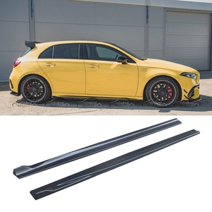 Extensions de pare-chocs latéraux en carbone pour Mercedes Benz W177 W118 A35 A45 CLA35 CLA45 2019+ - Product Image 2