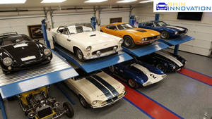 Elevador de Estacionamiento Mecánico de 2 Postes <span class=keywords><strong>para</strong></span> Autos, con Certificación CE, Capacidad de Carga de 6000 lb - Product Image 2