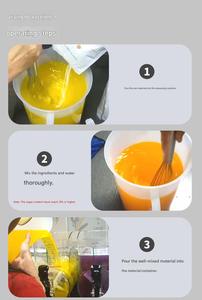 <span class=keywords><strong>Machine</strong></span> <span class=keywords><strong>à</strong></span> slush pour jus de fruits, conserve la saveur naturelle des fruits sans gros cristaux de glace pour une texture lisse et uniforme. - Product Image 6