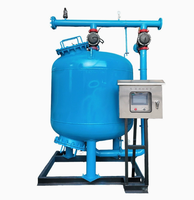 Filtre à sable de quartz profond durable pour la clarification de l'eau d'irrigation, avec séparation multicouche des médias et réservoir sous pression