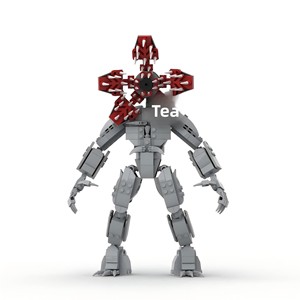 Set de Bloques de Construcción Creativos de la <span class=keywords><strong>Serie</strong></span> de Monstruos de Ciencia Ficción, Juguete Educativo, Modelo de Escritorio, para Mayores de 14 Años - Product Image 3