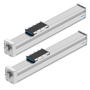 โมดูลบอลสกรูแบบกว้าง FESTO รุ่น ELGD-BS-KF-80 แบบโปรไฟล์ต่ำ น้ำหนักเบา แกนอิเล็กโทรเมคานิคอล สำหรับระบบจัดการ - Product Image 1