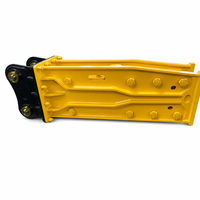 Marteau-piqueur hydraulique à fixation supérieure à fort impact pour mini-excavatrice de 2 à 4 tonnes