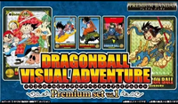 Coffret Cadeau de Cartes VISUAL ADVENTURE Dragon Ball |   Cartes à collectionner d'anime édition collector |   Boîte mystère TCG Premium - Recyclable