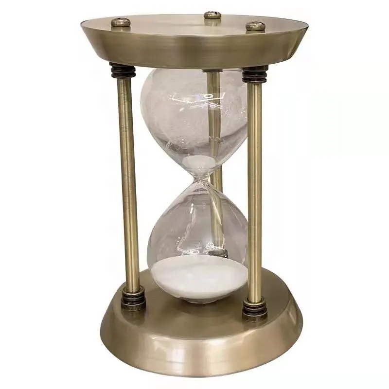 현대 베스트 셀러 모래 타이머 시간 유리 모래 시계 모래 시계 빈티지 장식 선물 항목