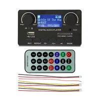 Carte décodeur MP3 avec haut-parleur Bluetooth, module de lecture de carte, écran LCD, 12V