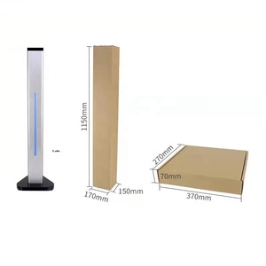 เครื่องควบคุมการเข้าถึงจดจำใบหน้า1.1ม. แท่นคอลัมน์เครื่องสร้างประตูทางเดิน - Product Image 4