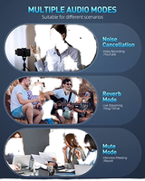 Microphone cravate sans fil K8 Mini pour iPhone et téléphone Android, Plug-and-Play, à clipser pour l'enregistrement vidéo, TikTok, Vlog