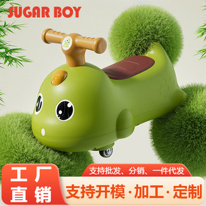 จักรยานทรงตัวสำหรับเด็ก ลายการ์ตูนไดโนเสาร์ ของเล่นขี่ได้สำหรับเด็กอายุ 1-6 ปี ใช้ได้ทั้งในบ้านและนอกบ้าน พร้อมเสียงเพลงและล้อ - Product Image 3