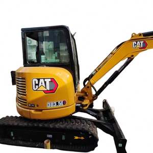 Excavatrice d'occasion Cat 303.5 de fabrication japonaise, mini pelle de 3,5 tonnes, Caterpillar 303.5c Cat303.5 - Product Image 1