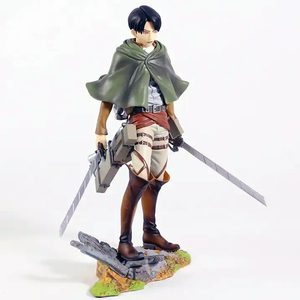 20CM di attacco al titano 1/8 Levi Rivaille Ackerman <span class=keywords><strong>Action</strong></span> PVC da collezione giocattoli per bambini bambola figura Anime - Product Image 4