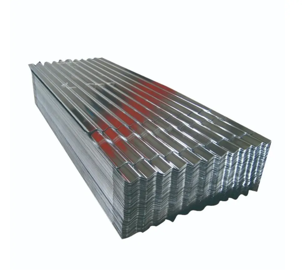 亜鉛メッキ鋼コイルコルゲートシート121418ゲージ金属シート亜鉛メッキ屋根シート