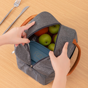 Bolsa Térmica Porta Alimentos de Moda <span class=keywords><strong>al</strong></span> por Mayor, Bolsa de Almuerzo Aislada de Tela Oxford <span class=keywords><strong>para</strong></span> el <span class=keywords><strong>Trabajo</strong></span> y Picnic - Product Image 6