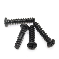 Vis en acier au carbone Baysundor C1022 Guangdong, accessoires, tête cylindrique, embout Phillips, zinguées, droites, M3.5x30mm, classe 4.8