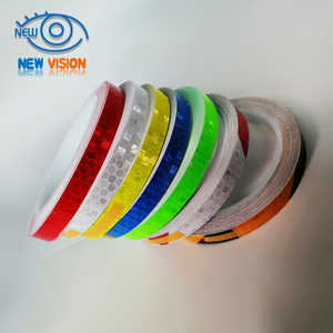 <span class=keywords><strong>Bande</strong></span> réfléchissante de style de voiture de 8 mètres, 1 pièce, autocollants décoratifs pour jante de <span class=keywords><strong>moto</strong></span> - Product Image 3