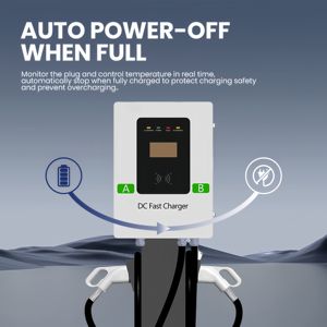 Chargeur de voiture électrique DC à double pistolet Wallbox intelligent 40KW/60KW CCS1/CCS2 Contrôle par application/RFID Entrée 380V - Product Image 5