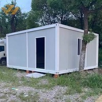 Maison en conteneur en acier détachable, portable, 10 pieds, 20 pieds, 40 pieds, maison de luxe, modulaire, préfabriquée, en kit, pour chambre à coucher
