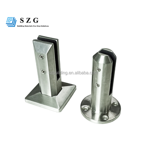 Hồ bơi an toàn lan can Spigot kính lan can tay vịn màu đen hồ bơi hàng rào cầu thang ban công nhôm lan can - Product Image 6