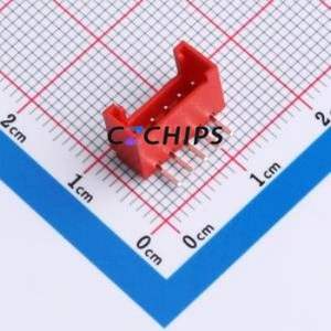 XY-HY2.0-5A21-R Wire-to-Board Pin Header Bent Lead Through Hole,P=2mm Connector 1x5P 2mm Right Angle Insert HY - Product Image 1