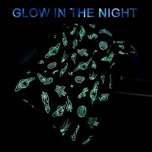 Manta Luminosa con Diseño de Espacio Exterior, Brilla en la Oscuridad, Manta Cálida y Brillante, Proveedor - Product Image 2