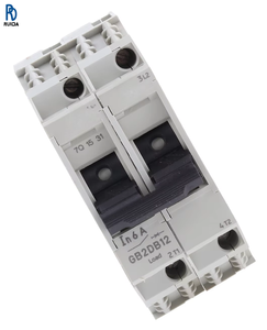 Interruptor Termomagnético de 2 Polos Gb2db12 6a Tesys, Interruptor de Palanca con Reinicio, Riel DIN, Serie Tesys Gb2 - Product Image 1
