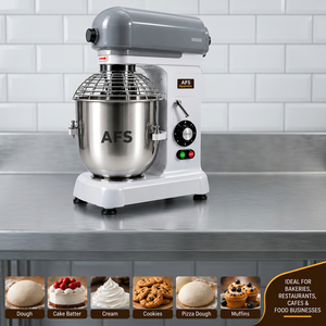 AFS 40L Electric Planetary <b>Mixer</b> 1800W Stainless Steel Bowl Variable Speed Easy Operate Dough Cake Batter Cream Cookies Pizza 1 - Product Image 2