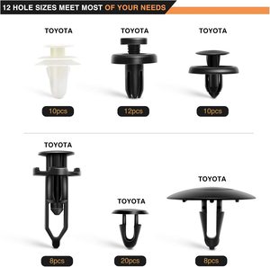 166pc <strong>Trim</strong> <strong>Clip</strong> Assortment Car Air Vent <strong>Clips</strong> - Product Image 4