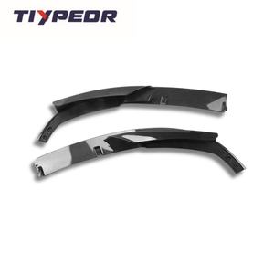 Splitter paraurti anteriore TIYPEOR per BMW F30 3 serie M Sport 2012 - 2018 con Splitter anteriore in fibra di carbonio - Product Image 4