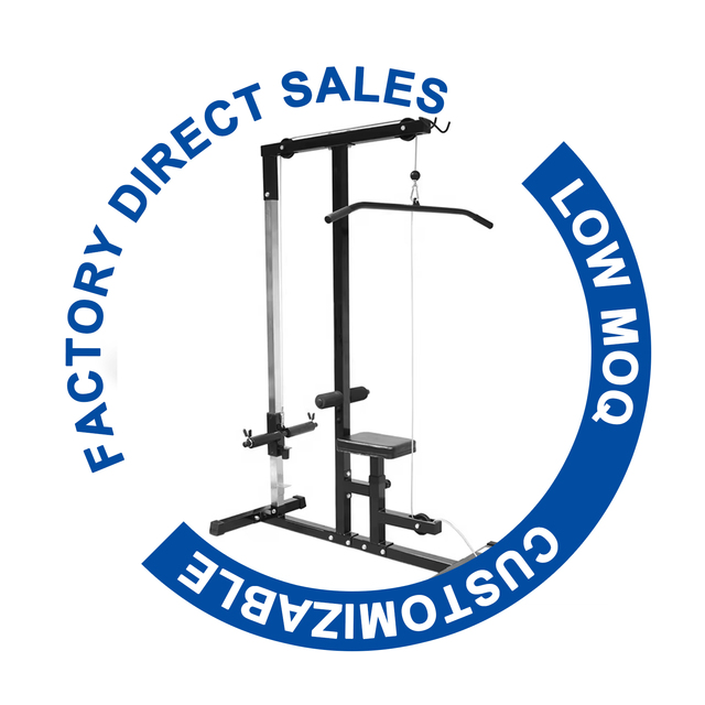 Commercial Use Fitness Exercise Multi Gym Lat Pull Down Machine Strength Training Squat Rack Metal