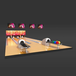 Equipo de Bolos de Calidad Confiable, Pines de Bolos con Cable, Bolos con Bola de Bolos - Product Image 3