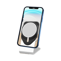Support de charge sans fil compatible avec les modèles 15/14, en alliage d'aluminium, flexible, pour une utilisation sur le bureau, support de téléphone portable réglable