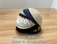 Kippa personnalisable en lin brodé avec initiales, Yamaka, Chapeau de Bar Mitzvah, Yarmulke, Kippot en gros, Casquette juive personnalisée