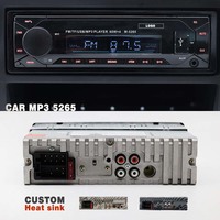 Vente en gros autoradio stéréo simple din pour voiture MP3 1Din BT FM SD USB voiture lecteur mp3 bluetooth
