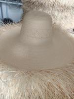 ND420 Chapeaux de paille américains, corps de chapeau en papier japonais 100% Toyo glacé, forme cœur rose 5bu