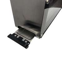 Petit Sandwich Machine À Pain Grille-Pain Machine 2 Tranches Longue Fente Visible Grille-Pain Avec Fenêtre En Verre Électrique Grille-Pain