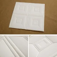 3D PE Mousse Vinyle Papier Peint Brique Mur Autocollant enfants stickers muraux