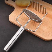 Beste Heavy Duty Roestvrijstalen Aardappelstamper Eco-Vriendelijke Keuken Fruit Groente Gereedschap Verpletterende Aardappelen Eieren
