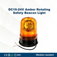 Lampu Rotator Peringatan Keselamatan Langsung dari Pabrik, Lampu Rotator Halogen 12v 24v untuk Traktor Truk Pertanian