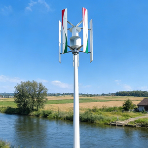 Générateur éolien vertical de type H à faible bruit de 2 kW, certifié CE, pour les fabricants de toitures résidentielles - Product Image 1