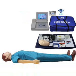 Simulateur de RCP Corps Entier ZHIZAO CPR650B-W <span class=keywords><strong>avec</strong></span> Écran 8 Pouces, Réflexe Lumineux Oculaire Sans Fil pour la Formation des Infirmières, les Écoles et les Hôpitaux - Product Image 1