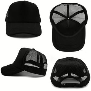 Gorra Deportiva OEM de 5 Paneles, Gorras de Malla de Espuma, Gorra Trucker con Diseño de Logotipo Personalizado, Patrón de Bordado 3D, Impresión por Sublimación, Moda Ciclismo - Product Image 4
