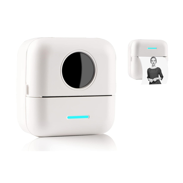 Small Pocket Bluetooth Sticker Thermal Printer 2024 Portable Mini Inkless Printer