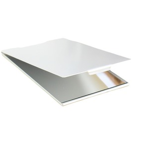 Miroir de maquillage portable pliable, ultra fin, en alliage d'aluminium, miroir de table, miroir cosmétique en verre haute définition, pour la maison et <span class=keywords><strong>les</strong></span> voyages - Product Image 2
