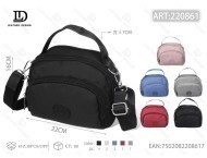 Borsa a Tracolla in Tessuto Composito per Donna, Chiusura con Cerniera, Uso Quotidiano per Tutte le Stagioni - Product Image 1