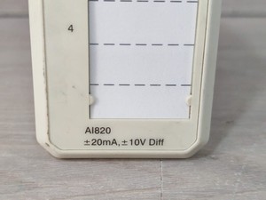 โมดูลอินพุตแบบอะนาล็อก Original AI820 3BSE008544R1 PRH 20mA 10V DIFF สำหรับ PLC ซีรีส์ S800 - Product Image 1