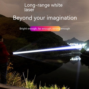 Hot bán 30W 2000lm IPX5 G600 Cầm Tay Ánh sáng đèn flash có thể sạc lại <span class=keywords><strong>LED</strong></span> chống nước cắm trại <span class=keywords><strong>Torch</strong></span> Hợp kim nhôm 6500K 3-năm - Product Image 4