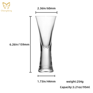 Mini grand verre à champagne en cristal pour événement de mariage <span class=keywords><strong>personnalisé</strong></span> Gobelet à vin mousseux Flûtes à champagne - Product Image 4