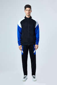 Giacca Sportiva Invernale <span class=keywords><strong>da</strong></span> Calcio con Guscio Antivento, Chiusura a Cerniera Frontale, Stampa Digitale, Made in China - Product Image 4