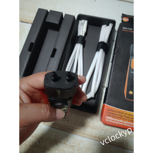 Manomètre de pression différentielle de poche Testo 510i, sonde intelligente sans fil, utilisé - Product Image 6